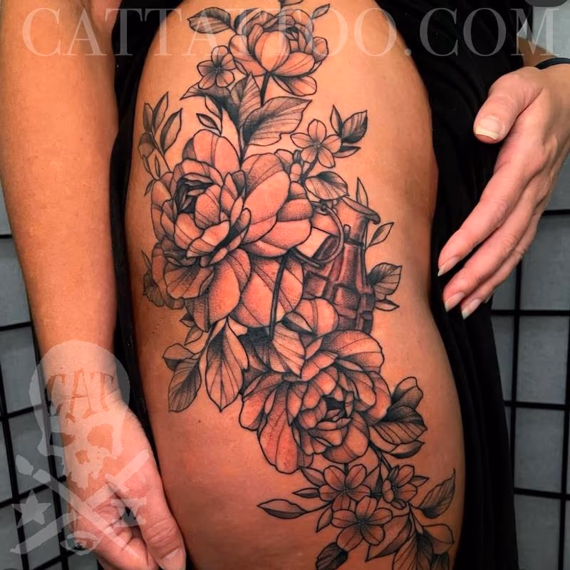 Large Floral Piece