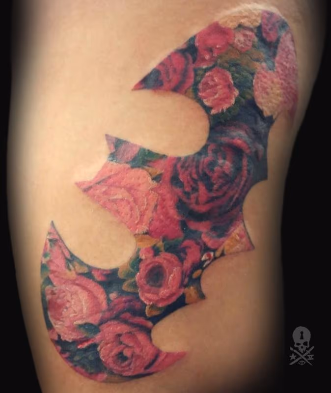Floral Batman