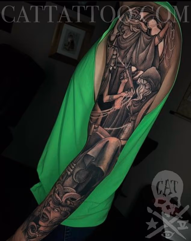 Greek Sleeve