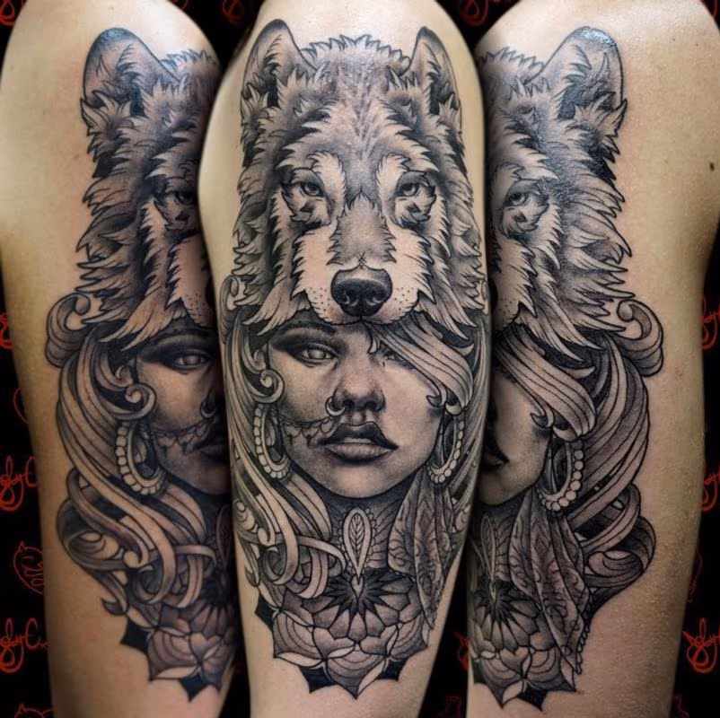 Wolf Headdress