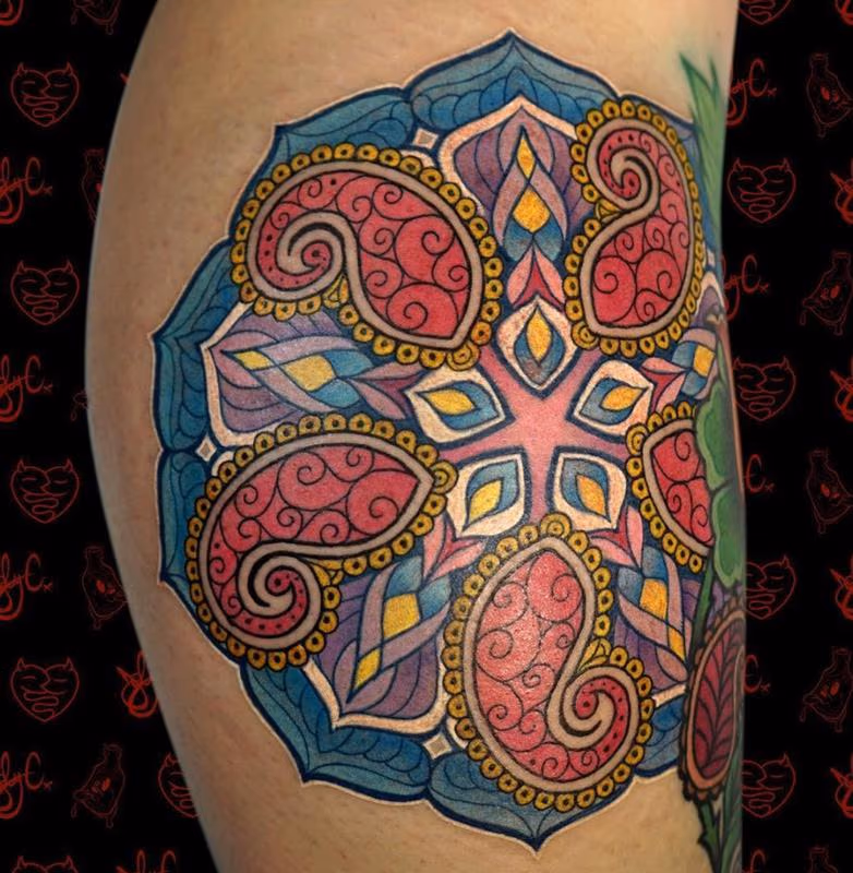 Paisley Mandala