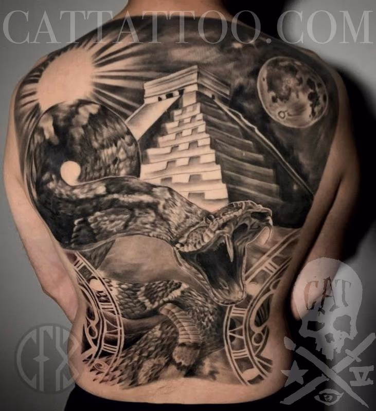 Snake backpiece