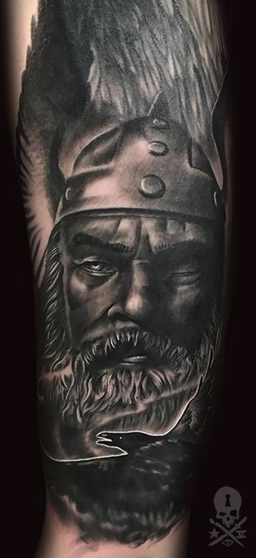 Odin and Ravens