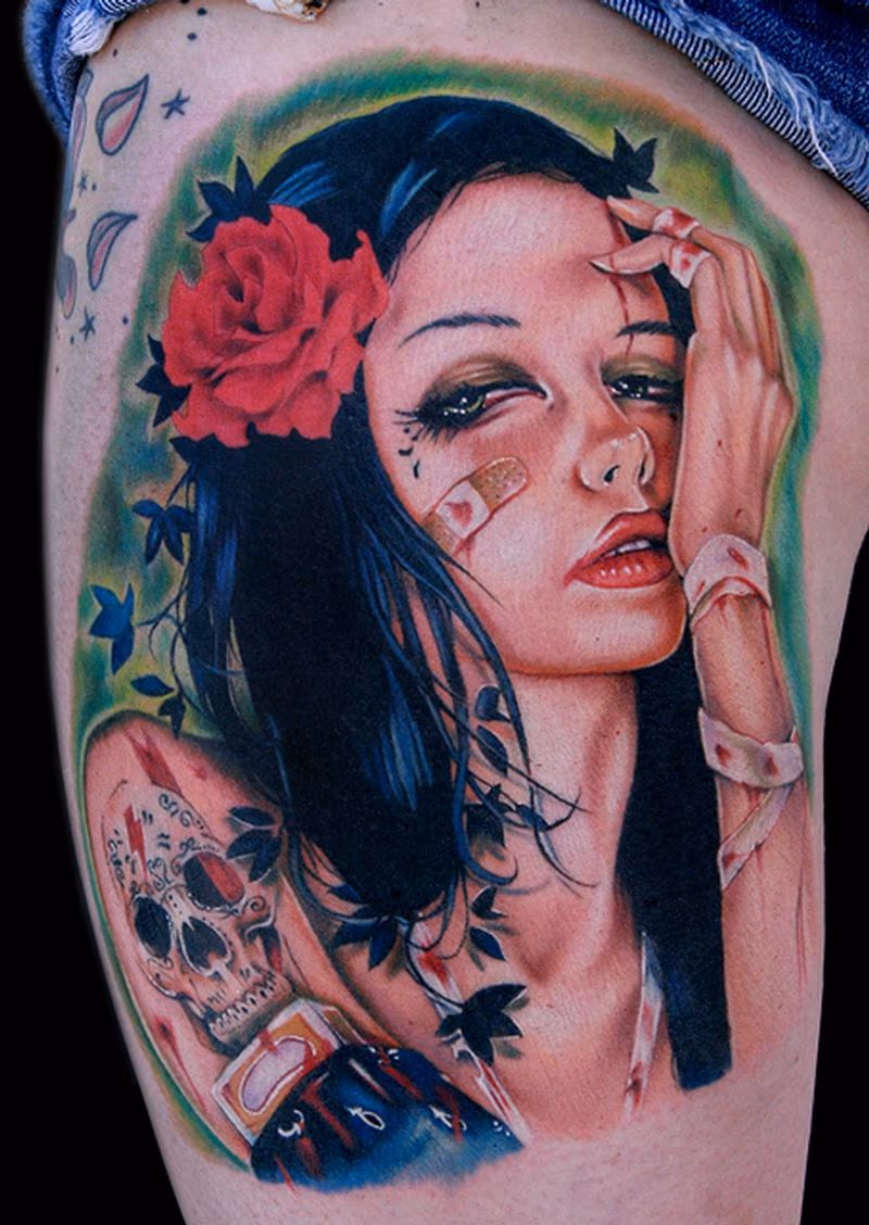Brian Viveros painting
