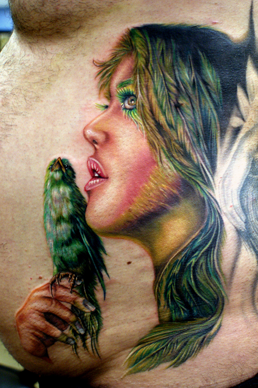 bird woman