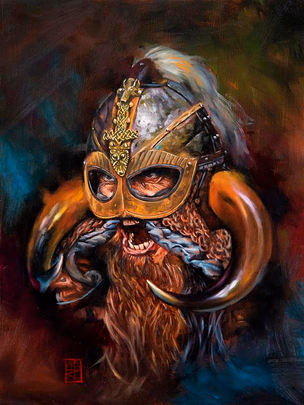 The unknown warrior-Oil Painting