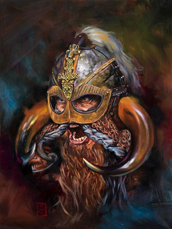 The unknown warrior-Oil Painting