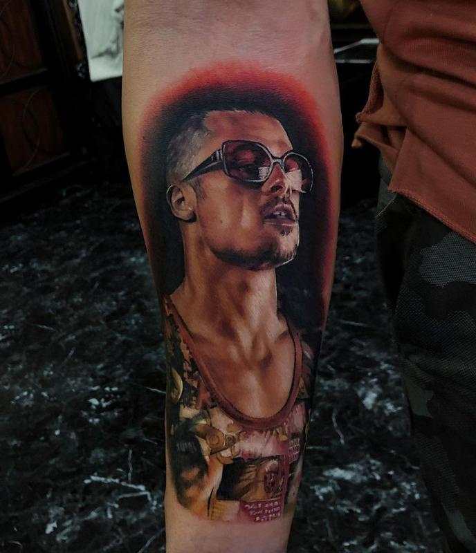 Tyler Durden Fight Club Tattoo
