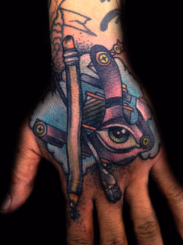 Tattoo Artists Hand