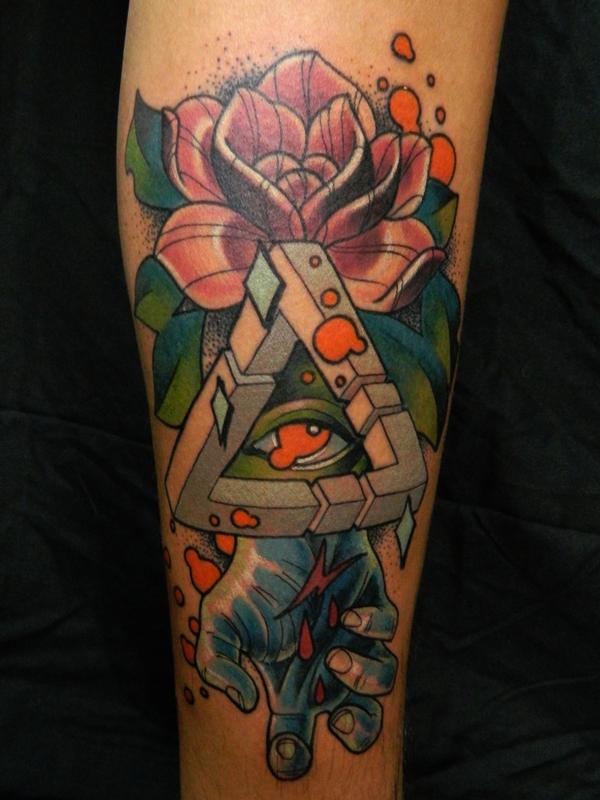 Impossible Triangle with All Seeing Eye