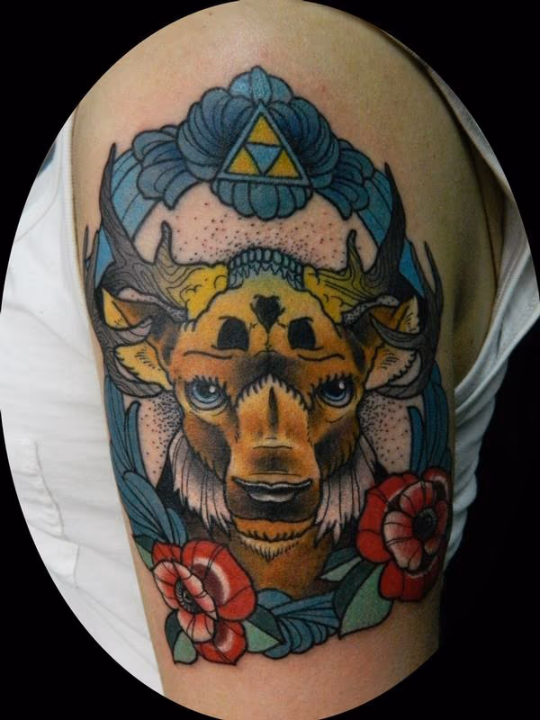 Deer Head Skull