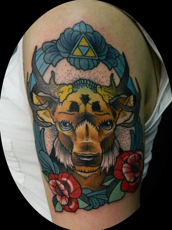 Deer Head Skull