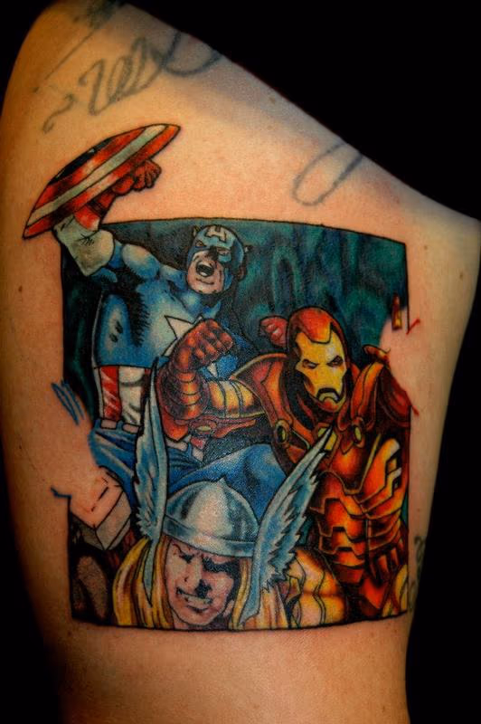 Avengers Tattoo