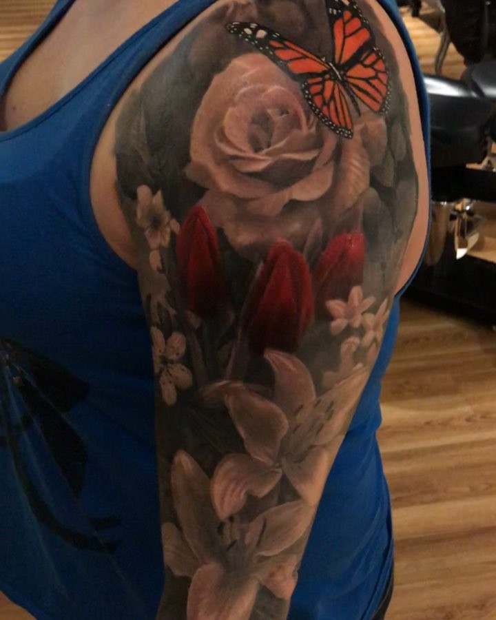 I got to finis this little tattoo today