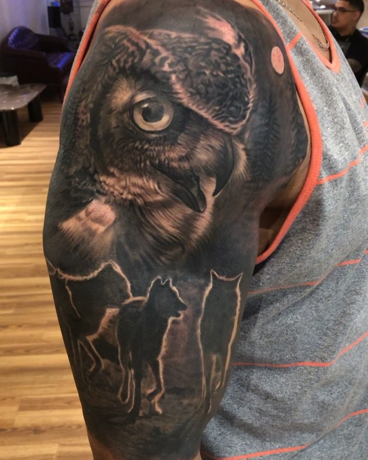 Got to finish this tattoo today