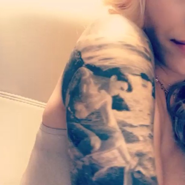 My friend sent me a little video of her tattoo I did over a…