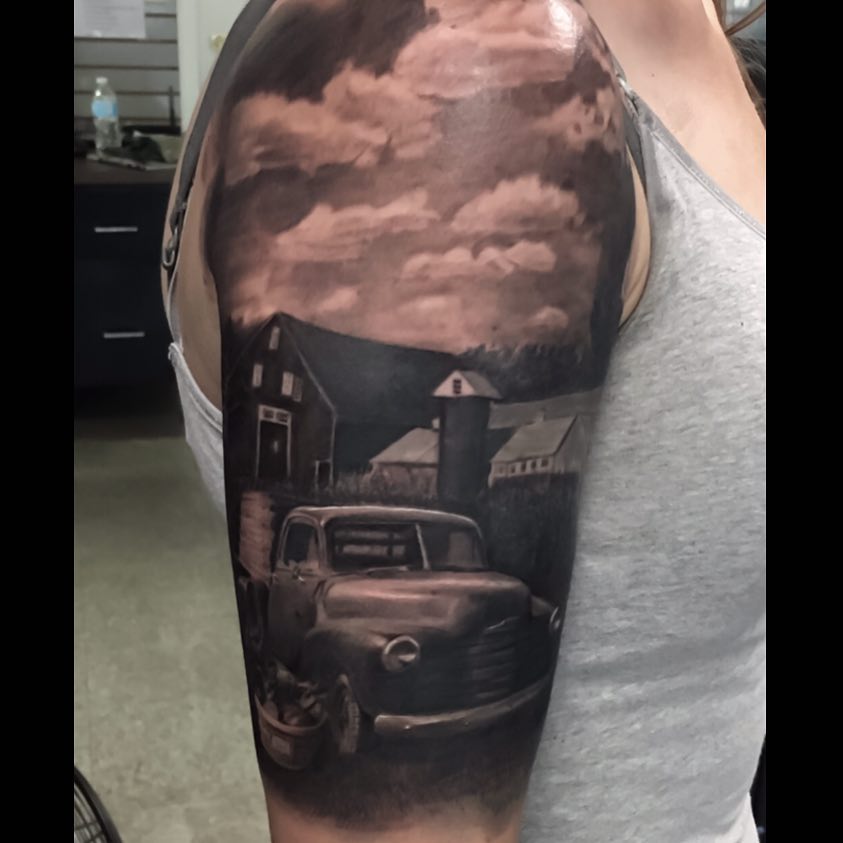 One of my favorite tattoos I’ve done so far
