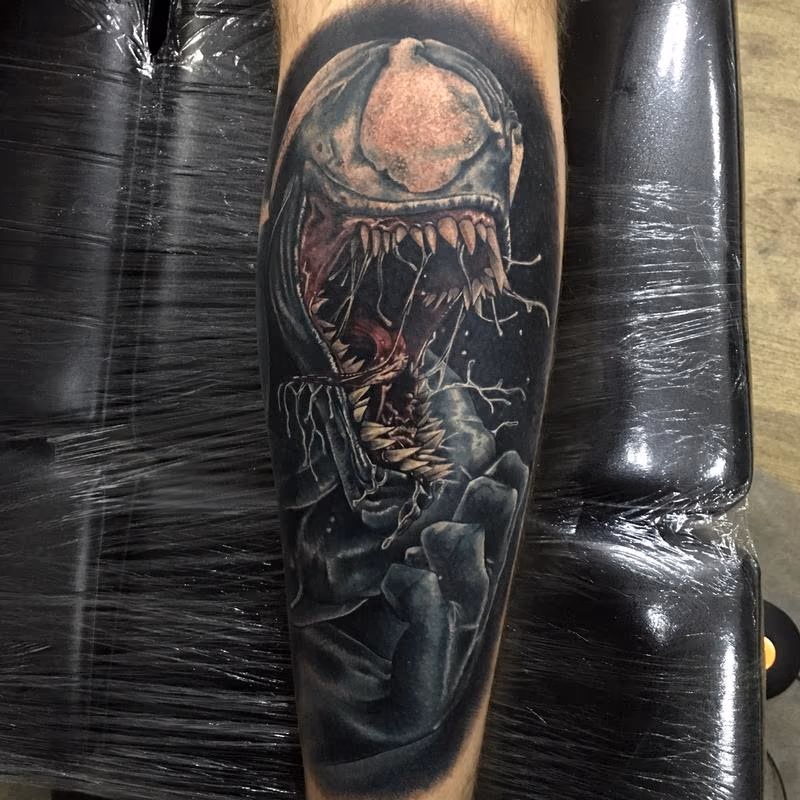 Venom Color Tattoo