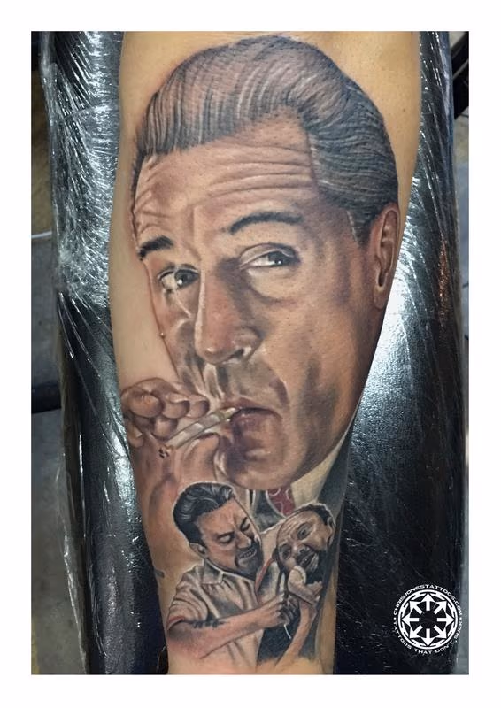 Robert De Niro Color Portrait