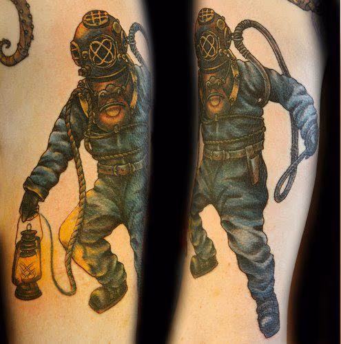Diver Tattoo