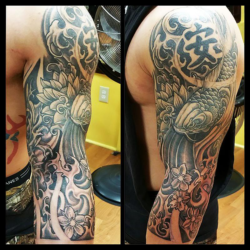 Koi 3/4 sleeve