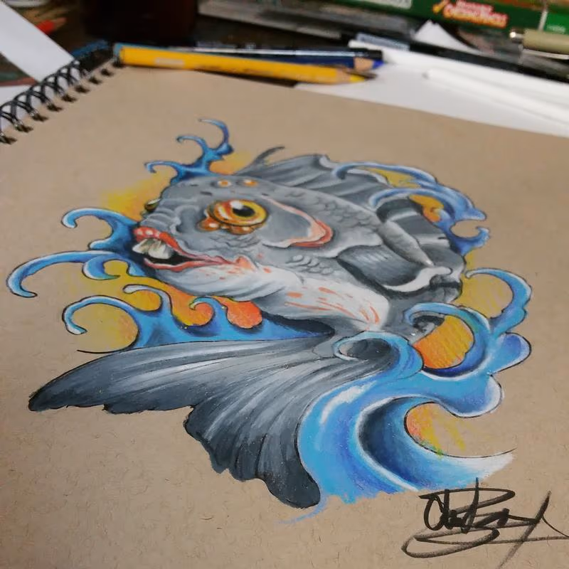 Fish Drawing