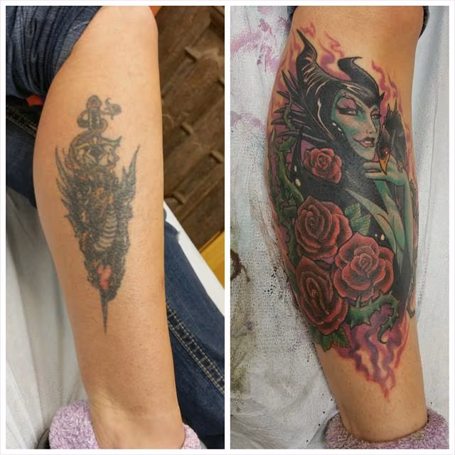 maleficent cover up