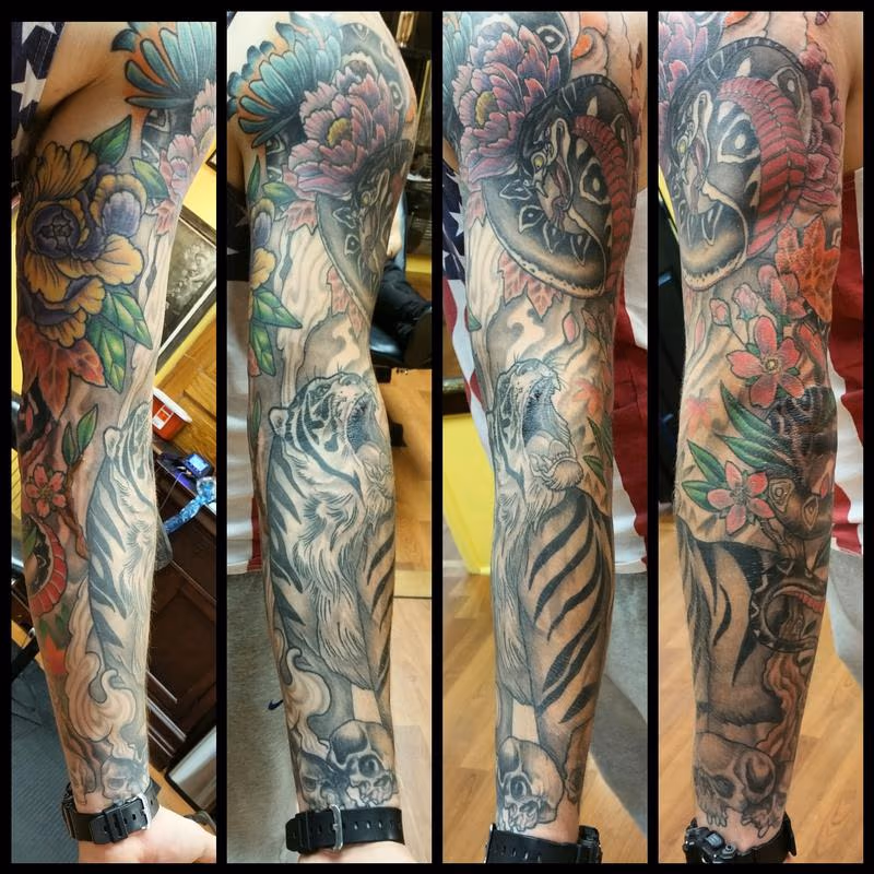 Tage and cobra sleeve