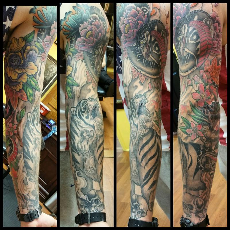 Tage and cobra sleeve