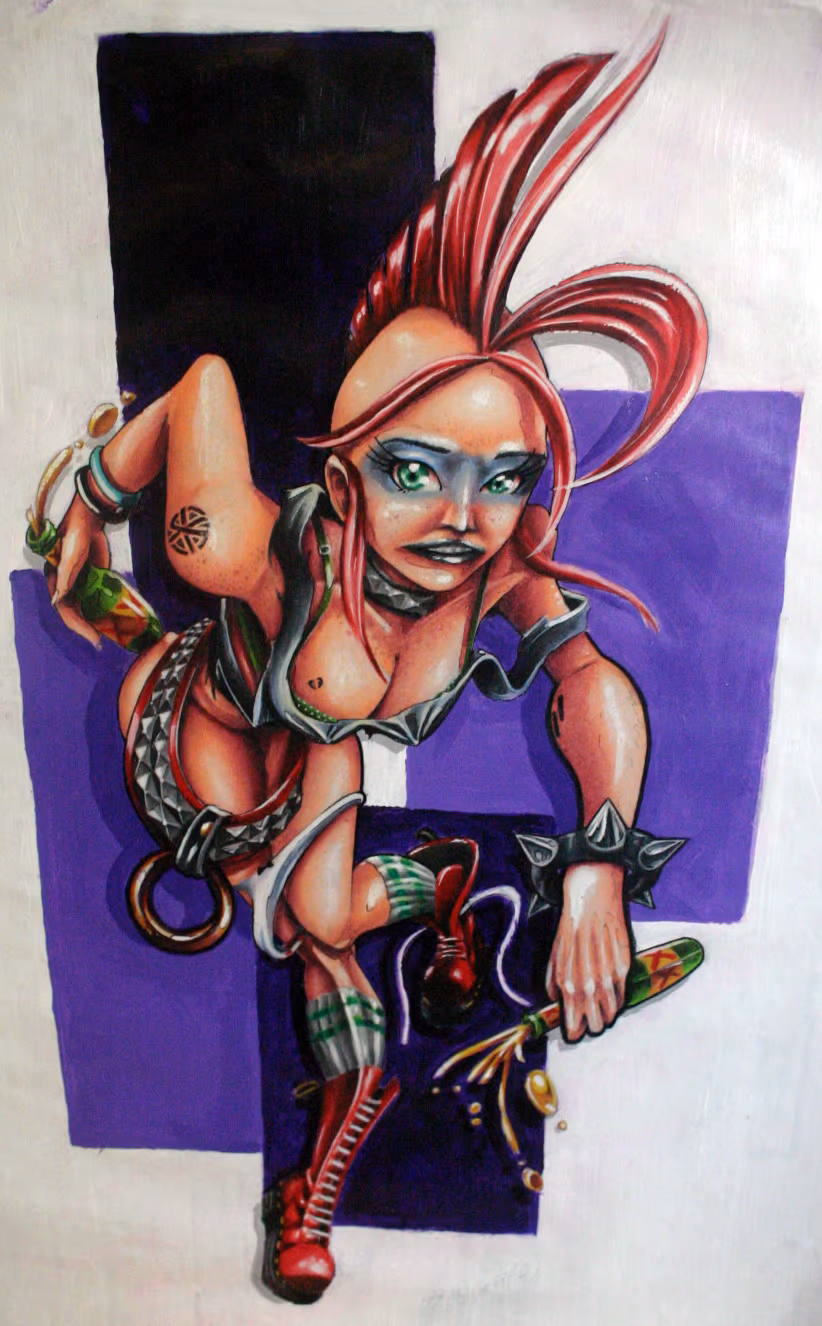 punk rock girl