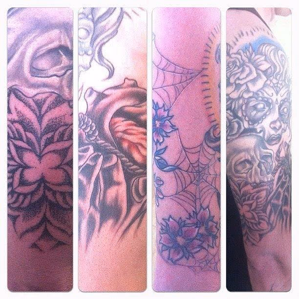 collage of work
