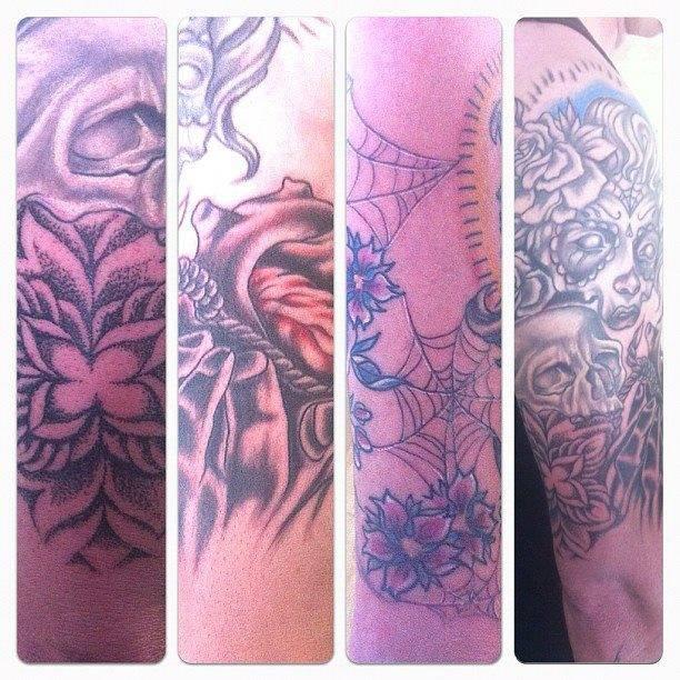 collage of work