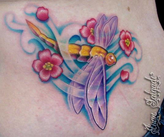 Dragonfly tattoo