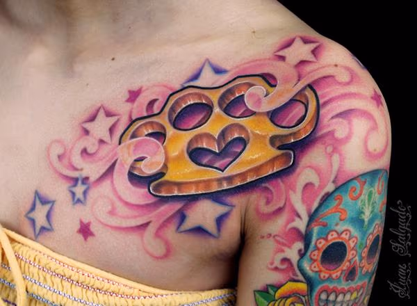 Brass Knuckles Tattoo