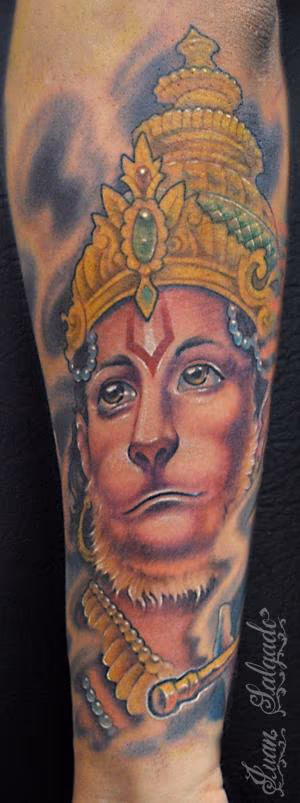 hanuman tattoo