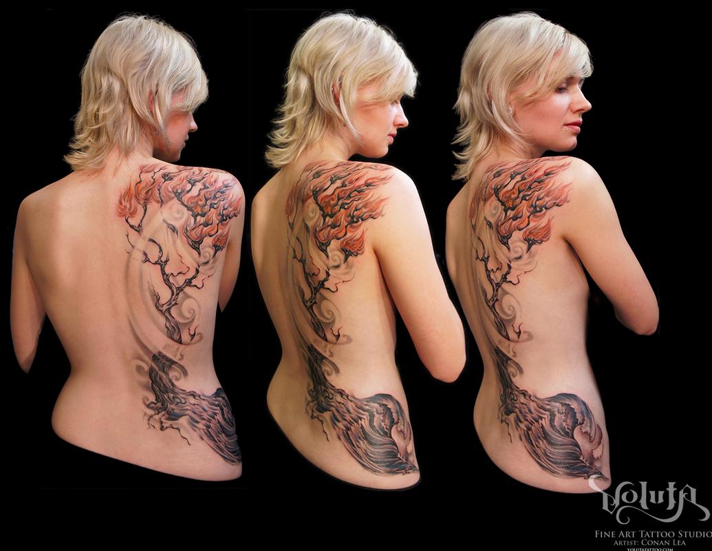Earth Wind Fire Water Tattoo