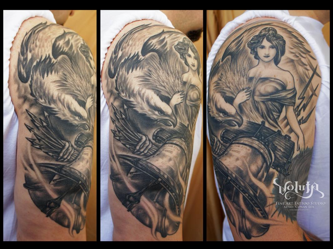 Inkwell Tattoo's Lady Liberty