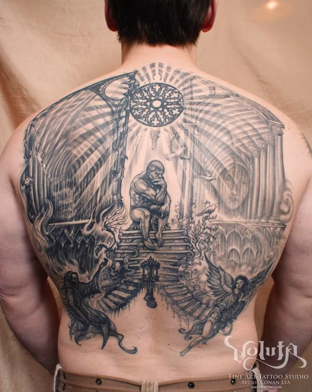Thinker's Choice Tattoo