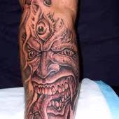 Demon tattoo