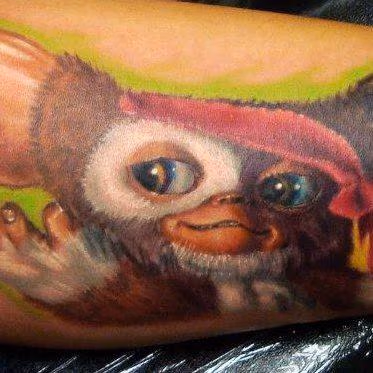 gizmo/ gremlins color tattoo