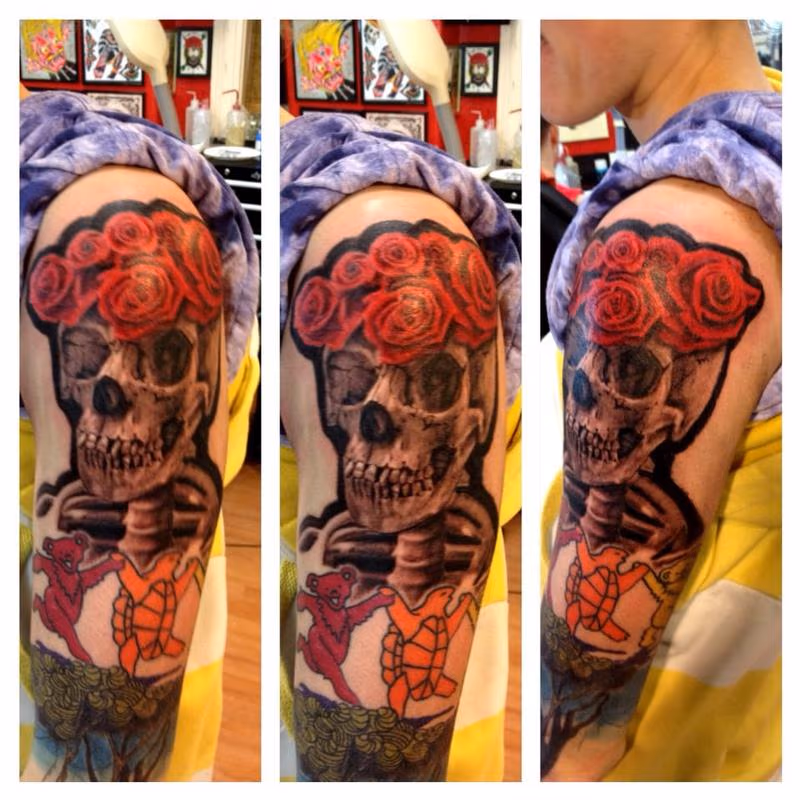 grateful dead tattoo