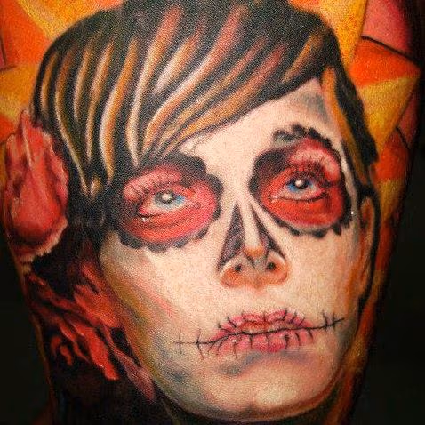 dia de los muertos/ day of the dead girl
