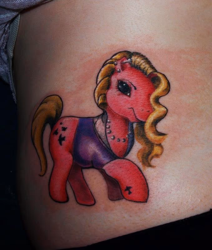 my little ponny tattoo