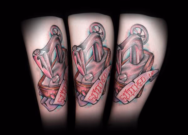 Sewing Machine Tattoo