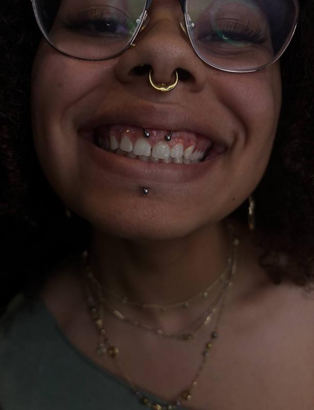 Smiley Septum Lebret Piercing by BabyGirl