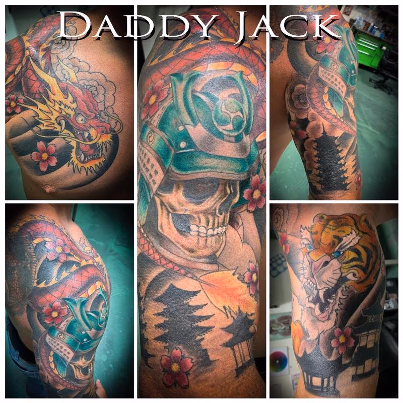 Japanese Half Sleeve