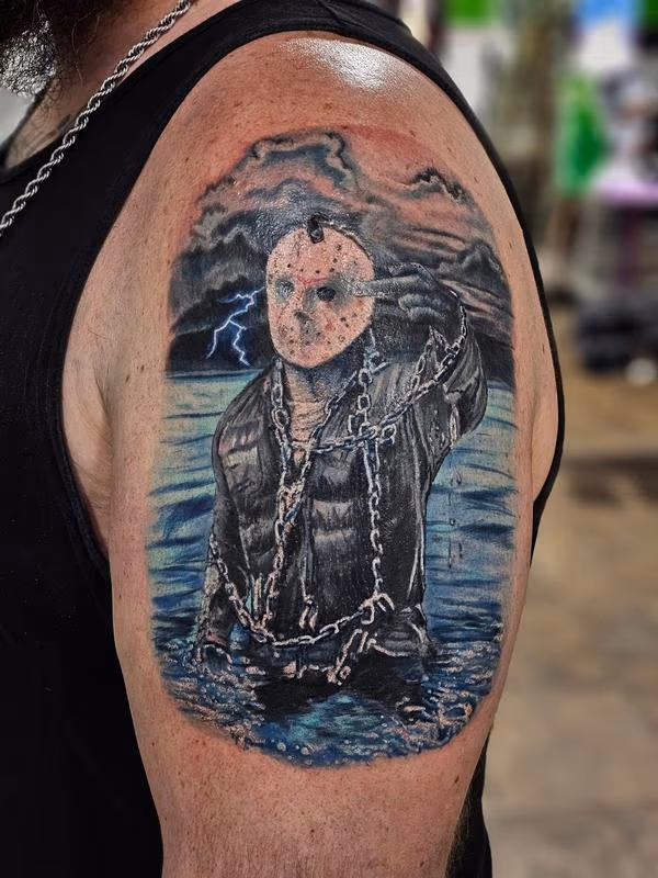 Jason Vorhees tattoo-Jack