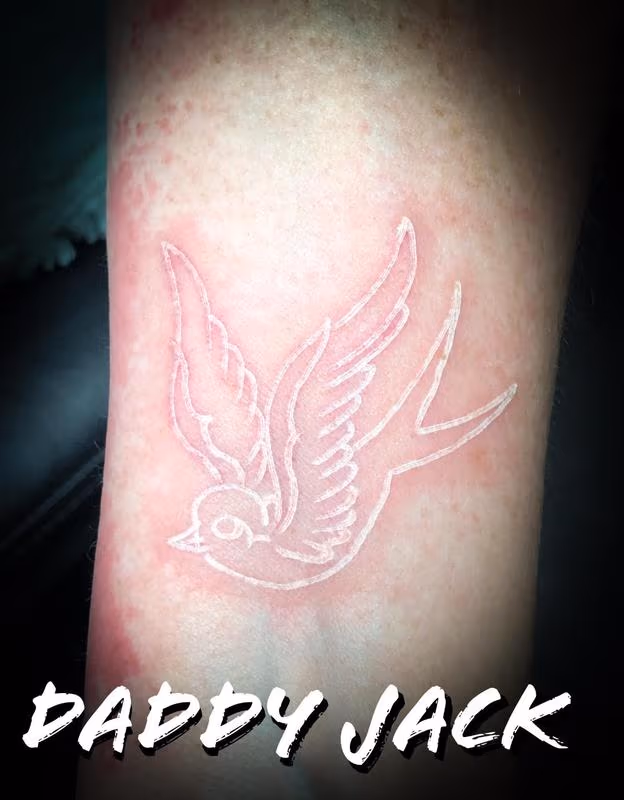 White Ink Sparrow