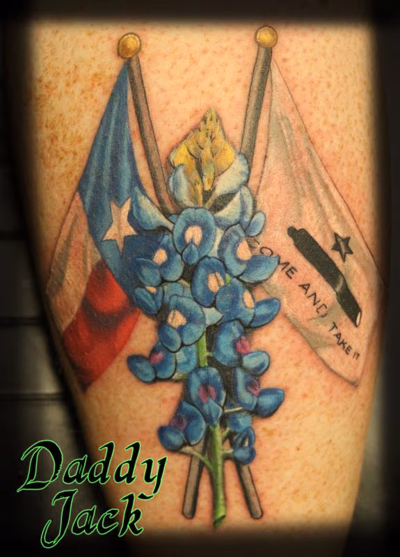 Texas_Theme_Blue_Bonnets_Daddy_Jack