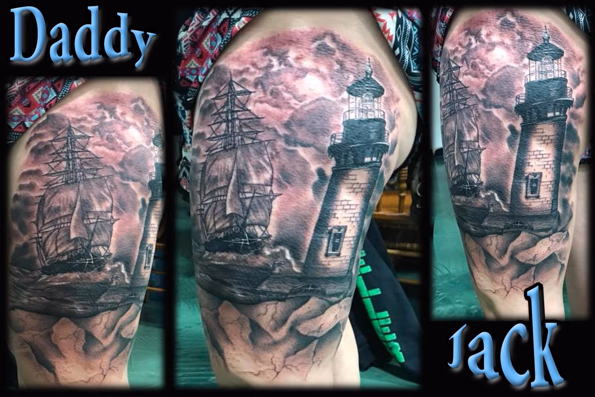 Ship & Lighthouse